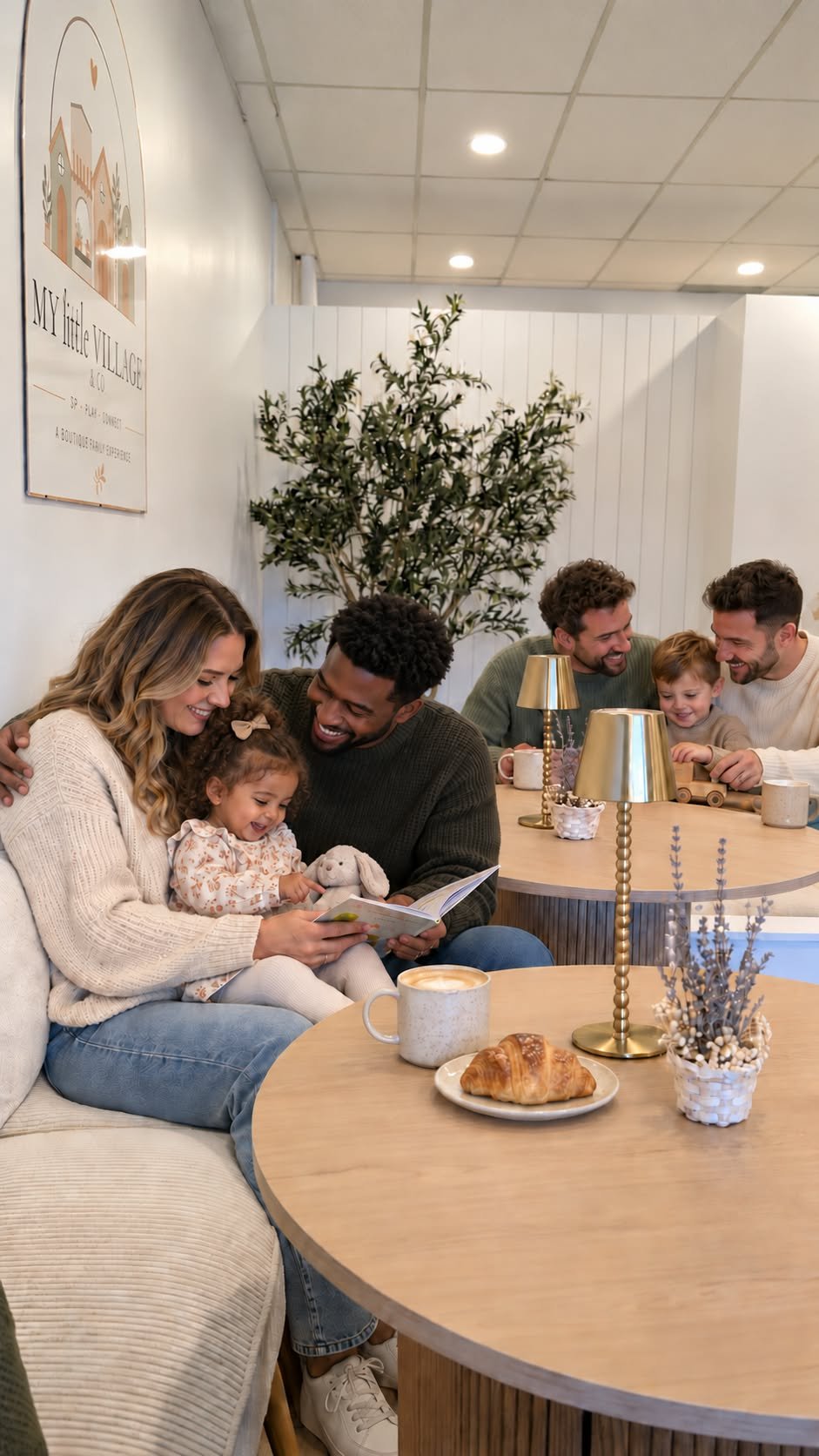 Families at My Little Village & Co.